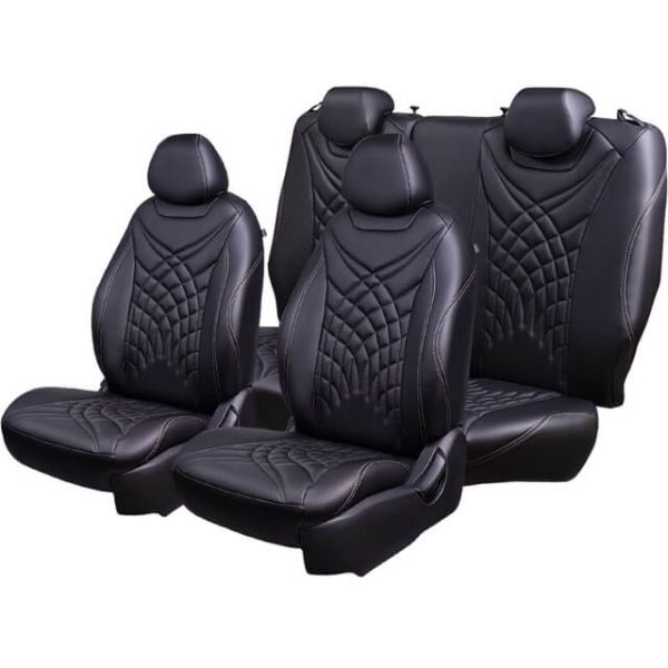 Чехлы Премиум Экокожа Байрон Президент|Жук на Hyundai Getz 2002-2011 г.в.